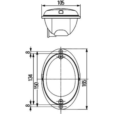 Hella | Heckleuchte | 2SD 343 390-401