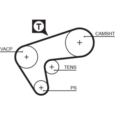 Gates | Zahnriemen | 5513XS