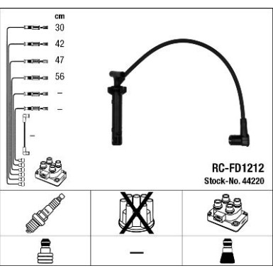 44220 Zündleitungssatz
