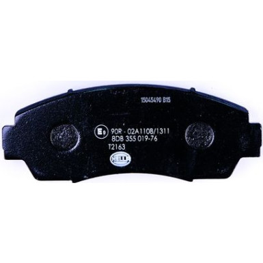 Hella Pagid | Bremsbelagsatz, Scheibenbremse | 8DB 355 019-761