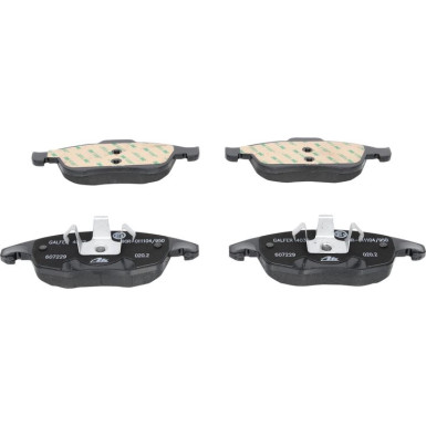 13.0460-7229.2 Bremsbelagsatz, Scheibenbremse