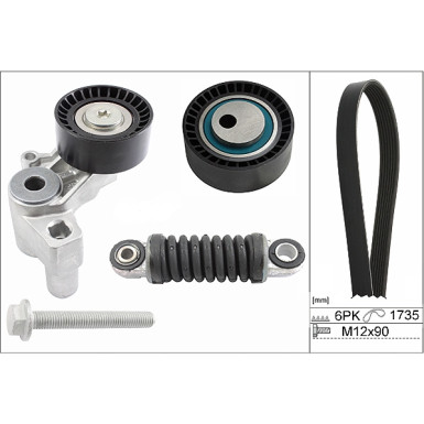 529 0097 10 Keilrippenriemensatz