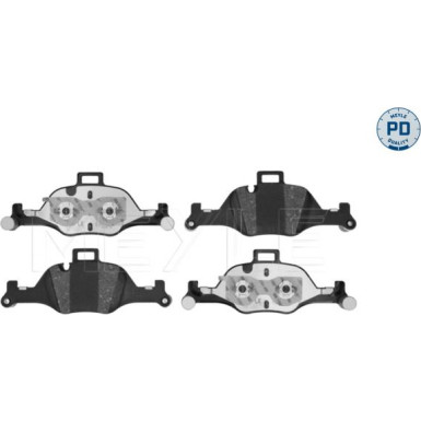 Meyle | Bremsbelagsatz, Scheibenbremse | 025 259 0018/PD