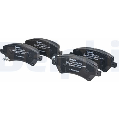 Delphi | Bremsbelagsatz, Scheibenbremse | LP1737 Delphi | Bremsbelagsatz, Scheibenbremse | LP1737