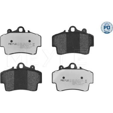 Meyle Bremsbelagsatz, Scheibenbremse MEYLE-PD: Advanced performance and design 025 219 3715/PD