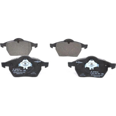 0 986 424 481 Bremsbelagsatz, Scheibenbremse