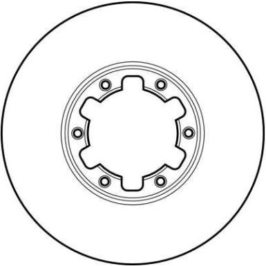 TRW | Bremsscheibe | DF2625