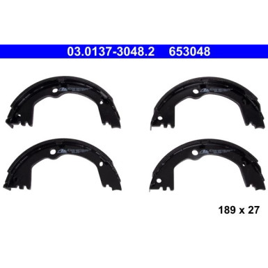 03.0137-3048.2 Bremsbackensatz, Feststellbremse 03.0137-3048.2 Bremsbackensatz, Feststellbremse