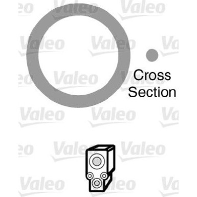 509759 Dichtung, Kühlmittelrohrleitung