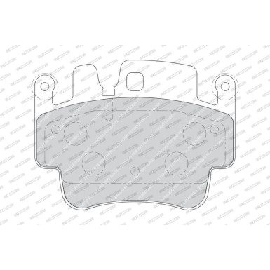 FDB1742 Bremsbelagsatz, Scheibenbremse PREMIER ECO FRICTION