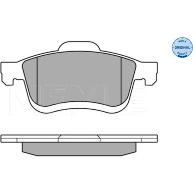 Meyle Bremsbelagsatz, Scheibenbremse MEYLE-ORIGINAL: True to OE 025 247 2720/W