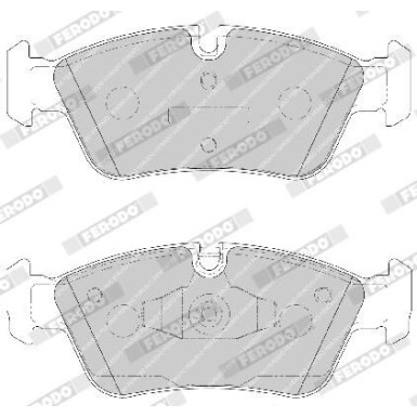 Ferodo Bremsbelagsatz, Scheibenbremse PREMIER ECO FRICTION FDB1751