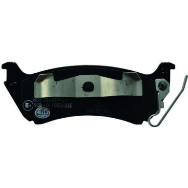 Hella | Bremsbelagsatz, Scheibenbremse | 8DB 355 009-241