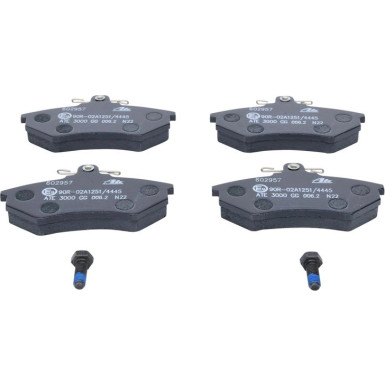 13.0460-2957.2 Bremsbelagsatz, Scheibenbremse