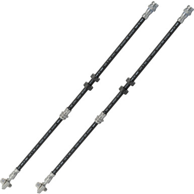 2x ATE 83.6247-0522.3 Bremsschlauch 522 mm, M10x1