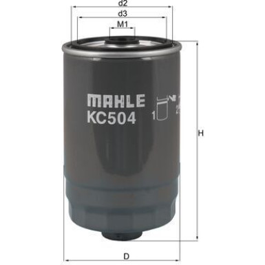 KC 504 Kraftstofffilter KC 504 Kraftstofffilter