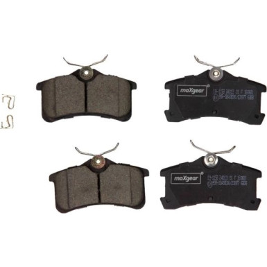 19-1158 Bremsbelagsatz, Scheibenbremse