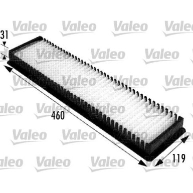 698724 Filter, Innenraumluft VALEO ESSENTIAL 698724 Filter, Innenraumluft VALEO ESSENTIAL