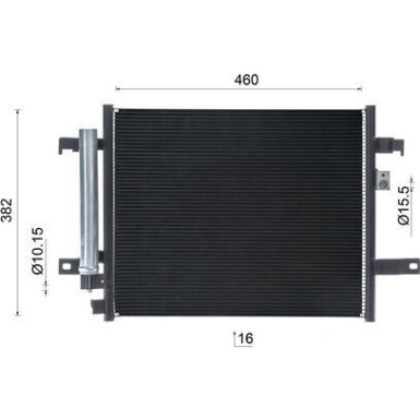 Mahle | Kondensator, Klimaanlage | AC 1071 000S