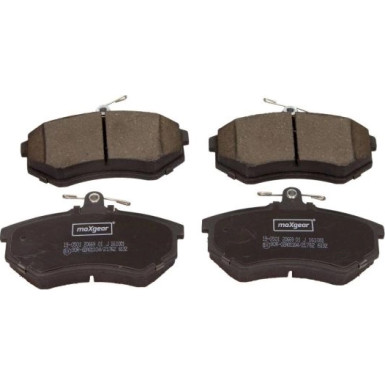 Maxgear | Bremsbelagsatz, Scheibenbremse | 19-0501