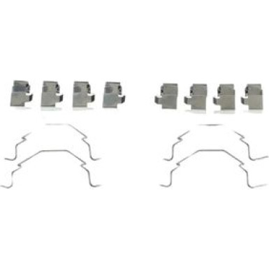 BOSCH | Zubehörsatz, Scheibenbremsbelag | 1 987 474 666