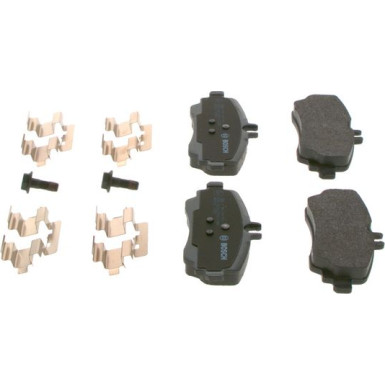 BOSCH | Bremsbelagsatz, Scheibenbremse | 0 986 424 470