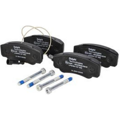 Delphi Bremsbelagsatz, Scheibenbremse LP2054