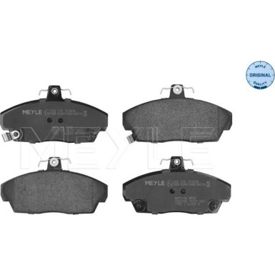 Meyle Bremsbelagsatz, Scheibenbremse MEYLE-ORIGINAL: True to OE 025 215 1518/W