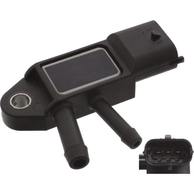 FEBI BILSTEIN 45222 Sensor, Abgasdruck FEBI BILSTEIN 45222 Sensor, Abgasdruck