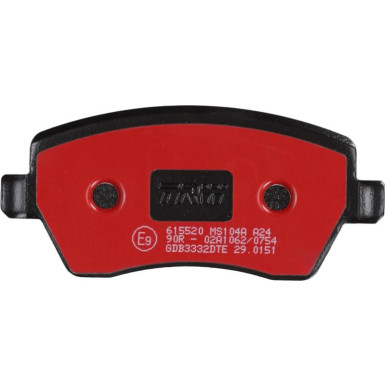 GDB3332DTE Bremsbelagsatz, Scheibenbremse DTEC COTEC