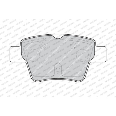 FDB1784 Bremsbelagsatz, Scheibenbremse PREMIER ECO FRICTION