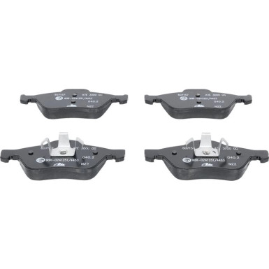 13.0460-7157.2 Bremsbelagsatz, Scheibenbremse