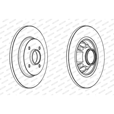 DDF1735-1 Bremsscheibe PREMIER