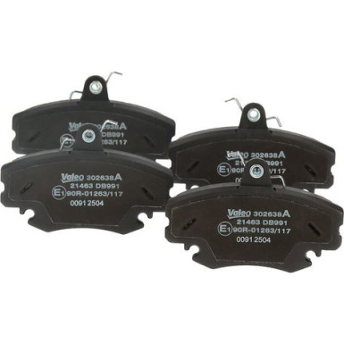 302638A Bremsbelagsatz, Scheibenbremse EXPERT