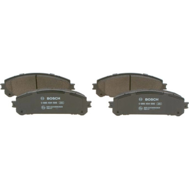0 986 494 686 Bremsbelagsatz, Scheibenbremse