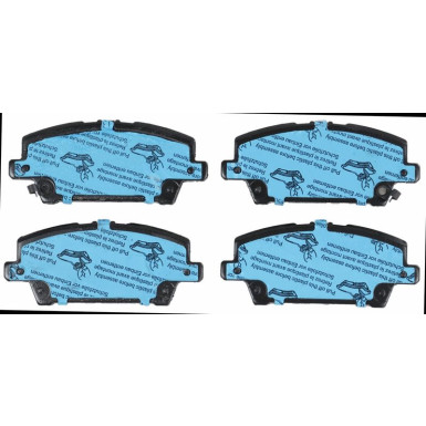 GDB3407 Bremsbelagsatz, Scheibenbremse COTEC