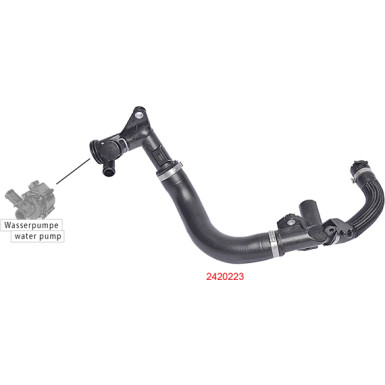 2420223 Kühlerschlauch 2420223 Kühlerschlauch