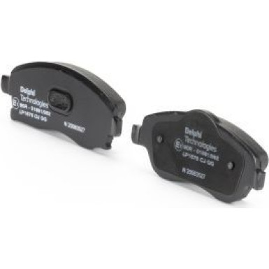 Delphi Bremsbelagsatz, Scheibenbremse LP1676