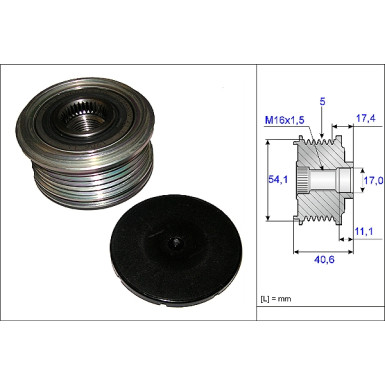 535 0089 10 Generatorfreilauf