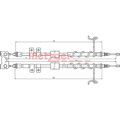 10.5336 Seilzug, Feststellbremse