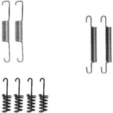 Textar | Zubehörsatz, Feststellbremsbacken | 97012300