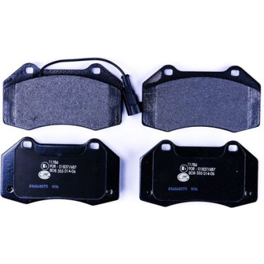 8DB 355 014-061 Bremsbelagsatz, Scheibenbremse