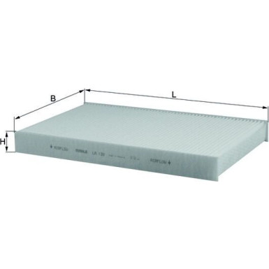 LA 138 Filter, Innenraumluft LA 138 Filter, Innenraumluft