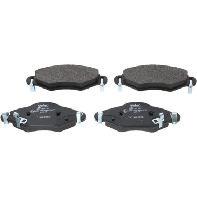 Valeo Bremsbelagsatz, Scheibenbremse ESSENTIAL 301736