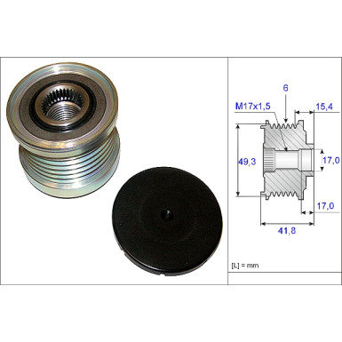 535 0193 10 Generatorfreilauf