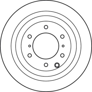 Bremsscheibe TRW SINGLE DF4944S