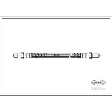 Corteco | Bremsschlauch | 19032159 Corteco | Bremsschlauch | 19032159
