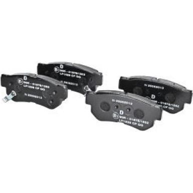 Delphi Bremsbelagsatz, Scheibenbremse LP1539