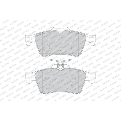 Ferodo Bremsbelagsatz, Scheibenbremse PREMIER ECO FRICTION FDB1766