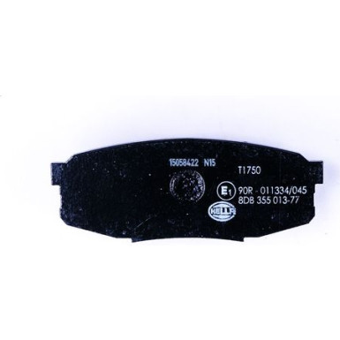 Hella | Bremsbelagsatz, Scheibenbremse | 8DB 355 013-771